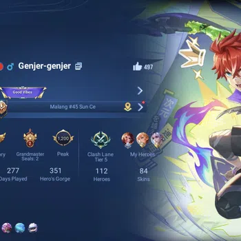 Honor of Kings Accounts Rare Skin Global Hero 112 Skin 84: Anime Cross Sun Ce, Blessed Da Qiao, LNY26 Ying, Worldly Haya