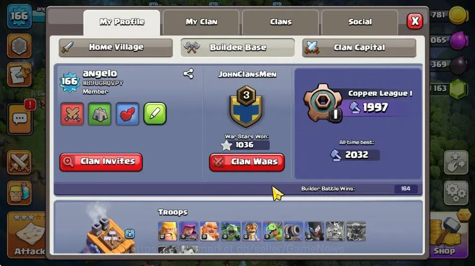 Clash of Clans Accounts TH 15-BH 8|LV 166|Limited Skin|HH 9|BK 70,AQ 73,GW image 4