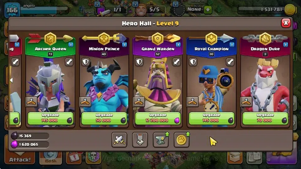 Clash of Clans Accounts TH 15-BH 8|LV 166|Limited Skin|HH 9|BK 70,AQ 73,GW image 9