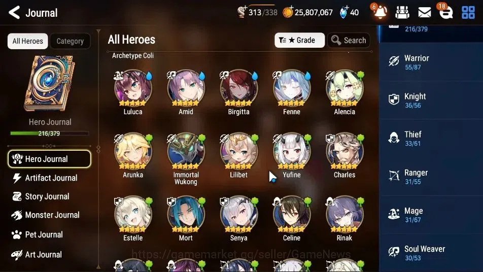 Epic Seven Accounts ASIA|24 ML[Monarch OTS Iseria,Salome,LOTScales,Bel image 10