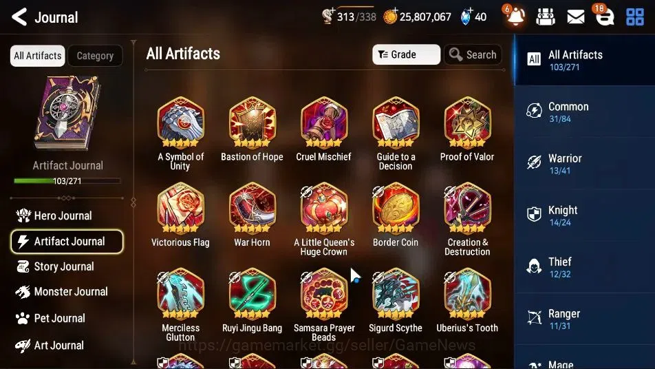Epic Seven Accounts ASIA|24 ML[Monarch OTS Iseria,Salome,LOTScales,Bel image 12
