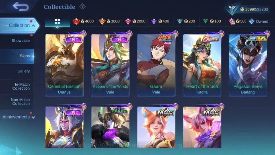 Mobile Legends: Bang Bang Accounts Global|Hero110|Skin168|Expert|Collector Natalia|Co image 6