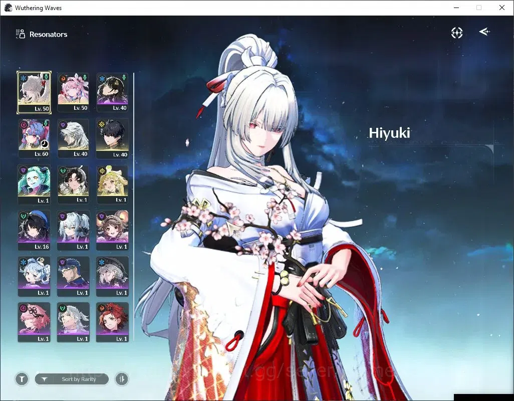 Wuthering Waves Accounts SEA|UL 32|3 Limited| Hiyuki, Denia, Rebecca|20 Cor image 2