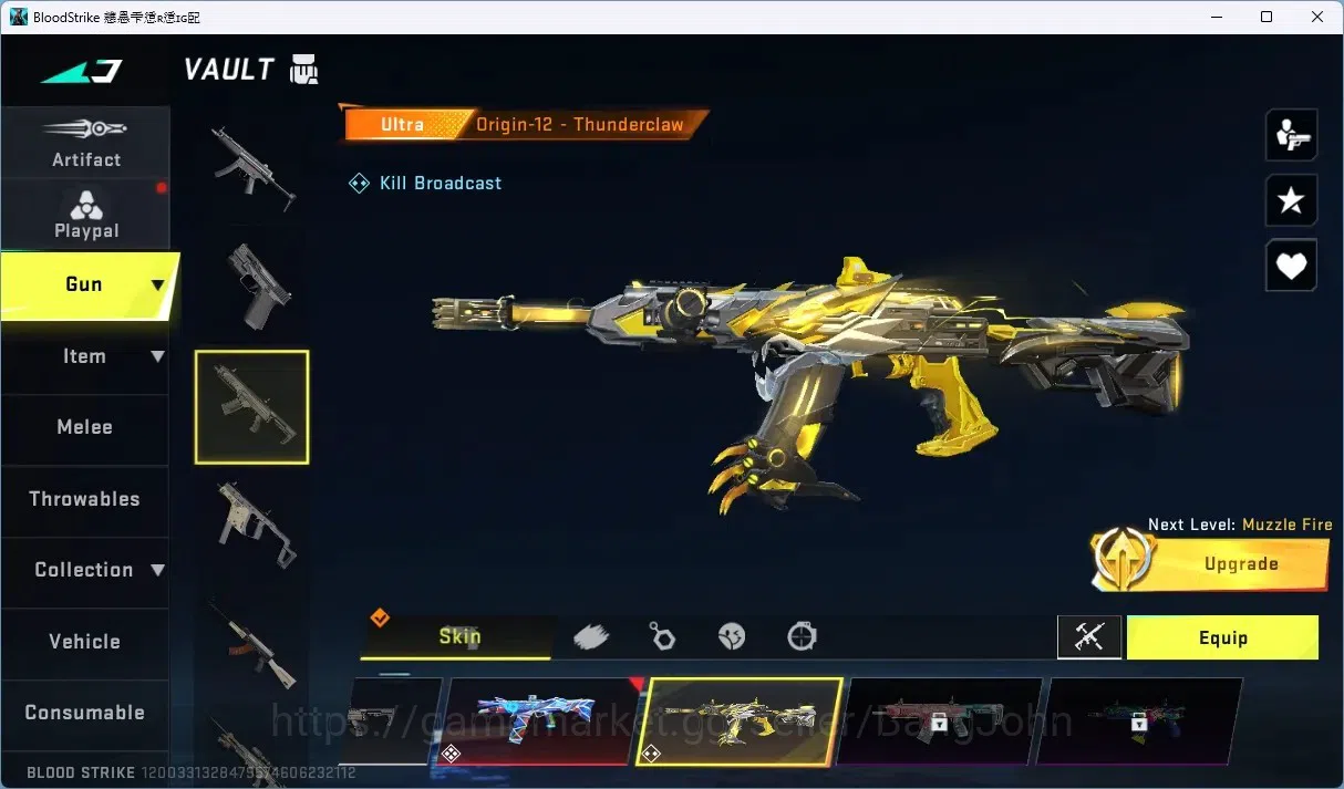 Blood Strike Accounts ASIA | 1 ETERNAL: Desert Eagle - Scorpius | 3 7DS image 4