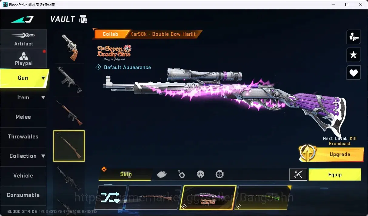 Blood Strike Accounts ASIA | 1 ETERNAL: Desert Eagle - Scorpius | 3 7DS image 8