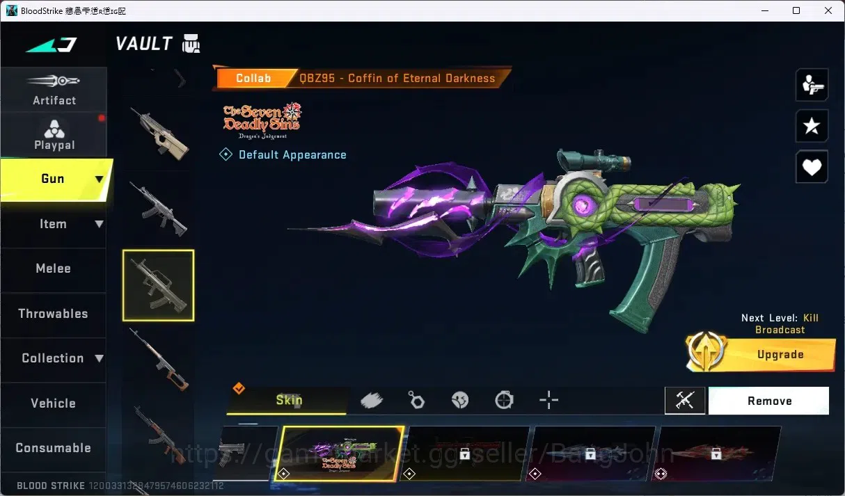 Blood Strike Accounts ASIA | 1 ETERNAL: Desert Eagle - Scorpius | 3 7DS image 9