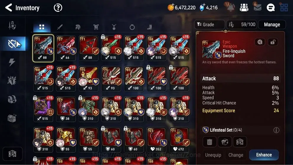 Epic Seven Accounts GLOBAL Unverif|New Era|5 ML(Salome,LH Cermia,Etc)+ image 13