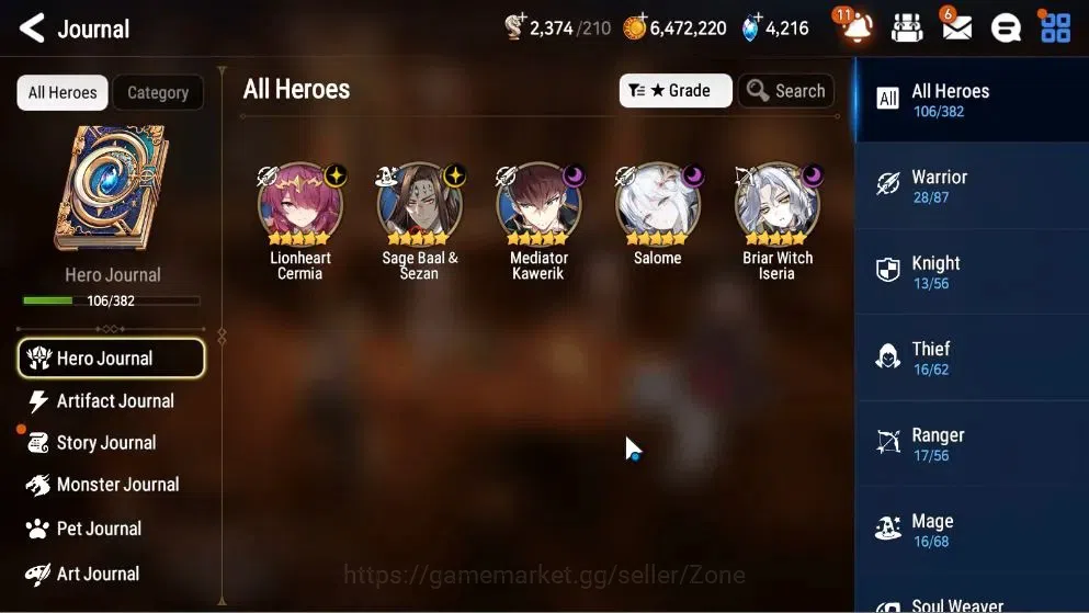 Epic Seven Accounts GLOBAL Unverif|New Era|5 ML(Salome,LH Cermia,Etc)+ image 9