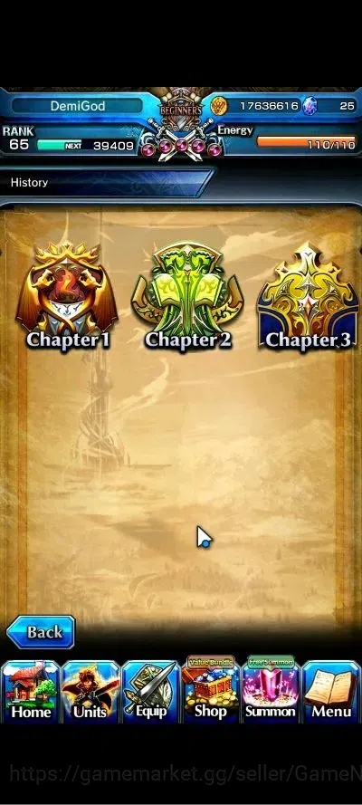 Grand Summoners Accounts Global|Rank 65|19 Ascend+3 TW|(Chloe,Accelerator,F image 9