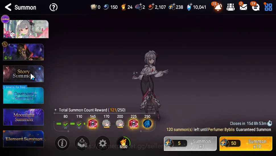 Epic Seven Accounts Mid-Tier ASIA Unverif|11 ML(Notos,BArunka,NM Luna,SN Yulha,etc),TA Coli,Ruiza,P Byblis,etc|PoH ON|10K 7