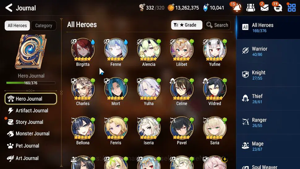 Epic Seven Accounts Mid-Tier ASIA Unverif|11 ML(Notos,BArunka,NM Luna,SN Yulha,etc),TA Coli,Ruiza,P Byblis,etc|PoH ON|10K 20