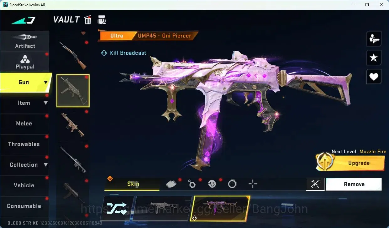 Blood Strike Accounts ASIA | EVO FAL-Evolved Draco | 4 Collab Skins | 13 image 16