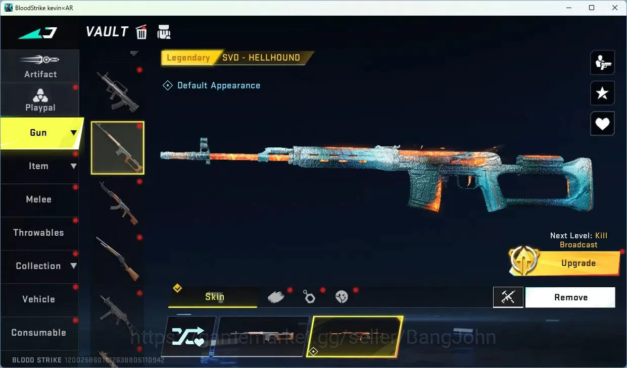 Blood Strike Accounts ASIA | EVO FAL-Evolved Draco | 4 Collab Skins | 13 image 17