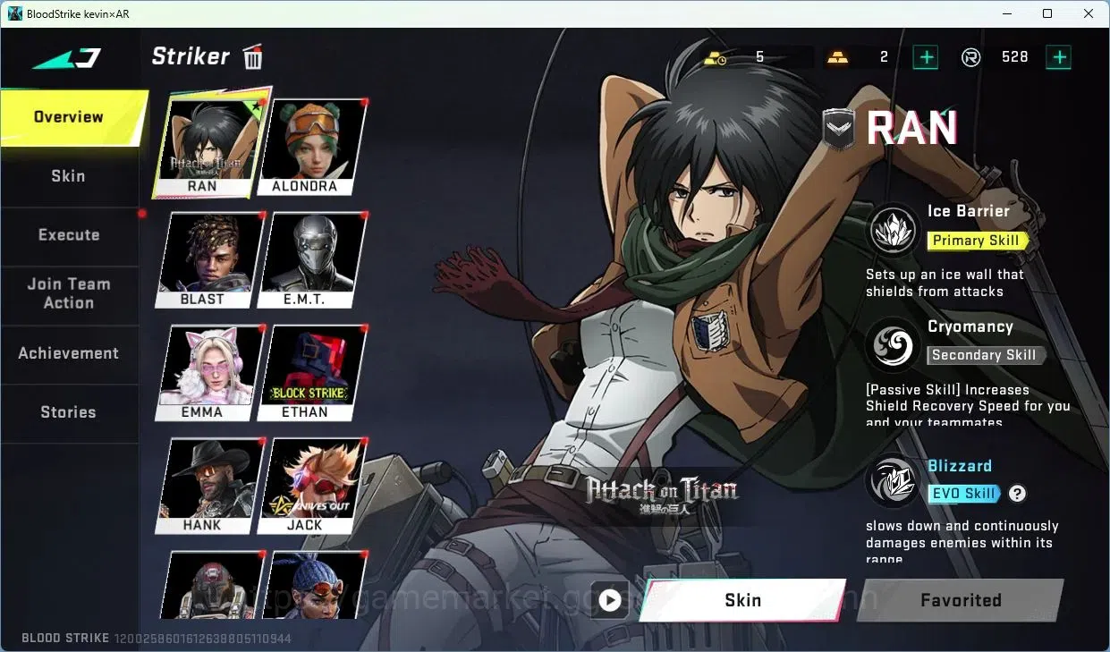 Blood Strike Accounts ASIA | EVO FAL-Evolved Draco | 4 Collab Skins | 13 image 4