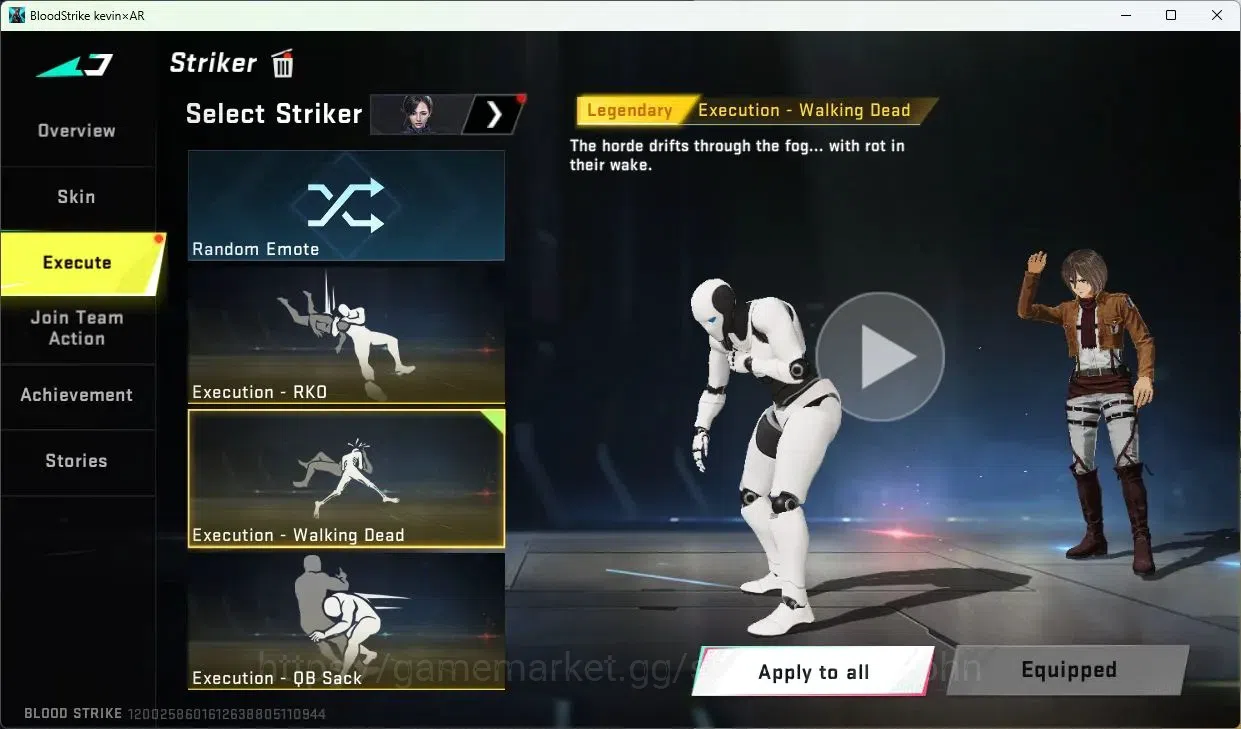 Blood Strike Accounts ASIA | EVO FAL-Evolved Draco | 4 Collab Skins | 13 image 5