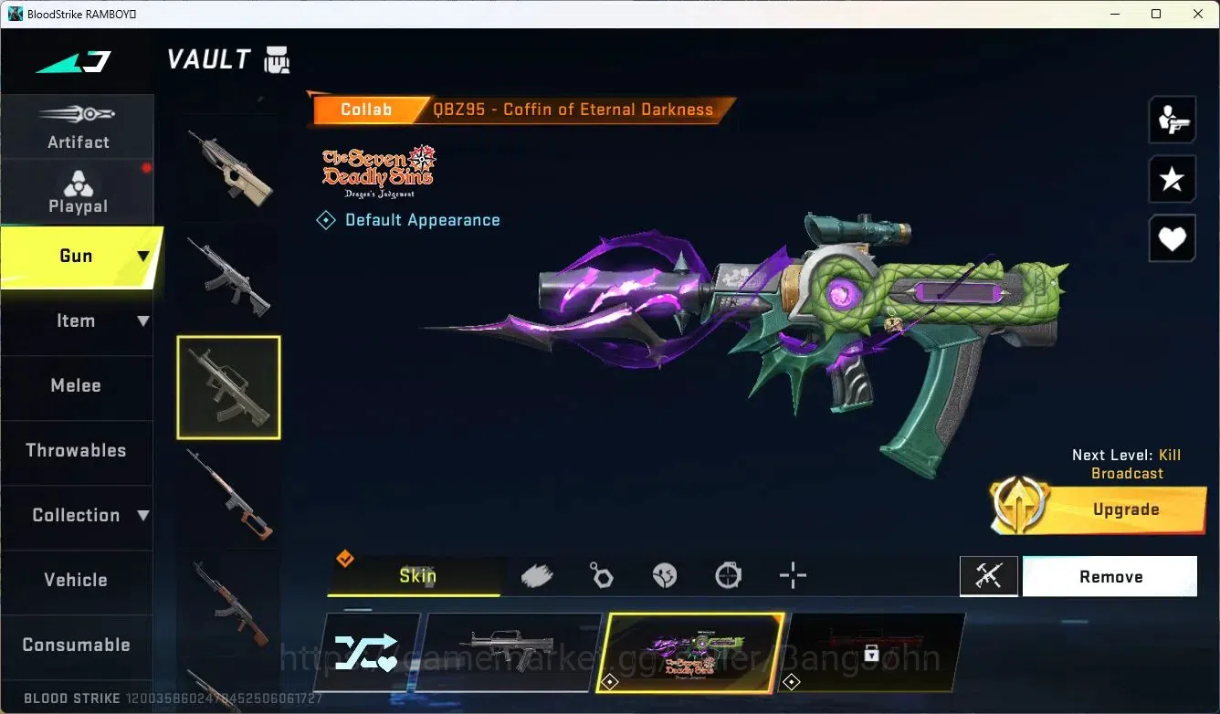 Blood Strike Accounts ASIA | ETERNAL: Desert Eagle-Scorpius|4 7DS Gun |2 image 10