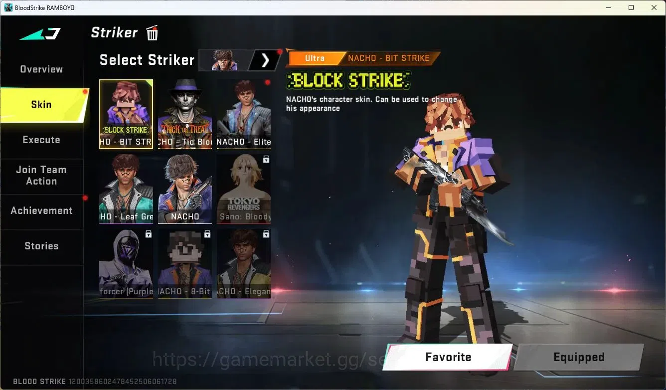 Blood Strike Accounts ASIA | ETERNAL: Desert Eagle-Scorpius|4 7DS Gun |2 image 14