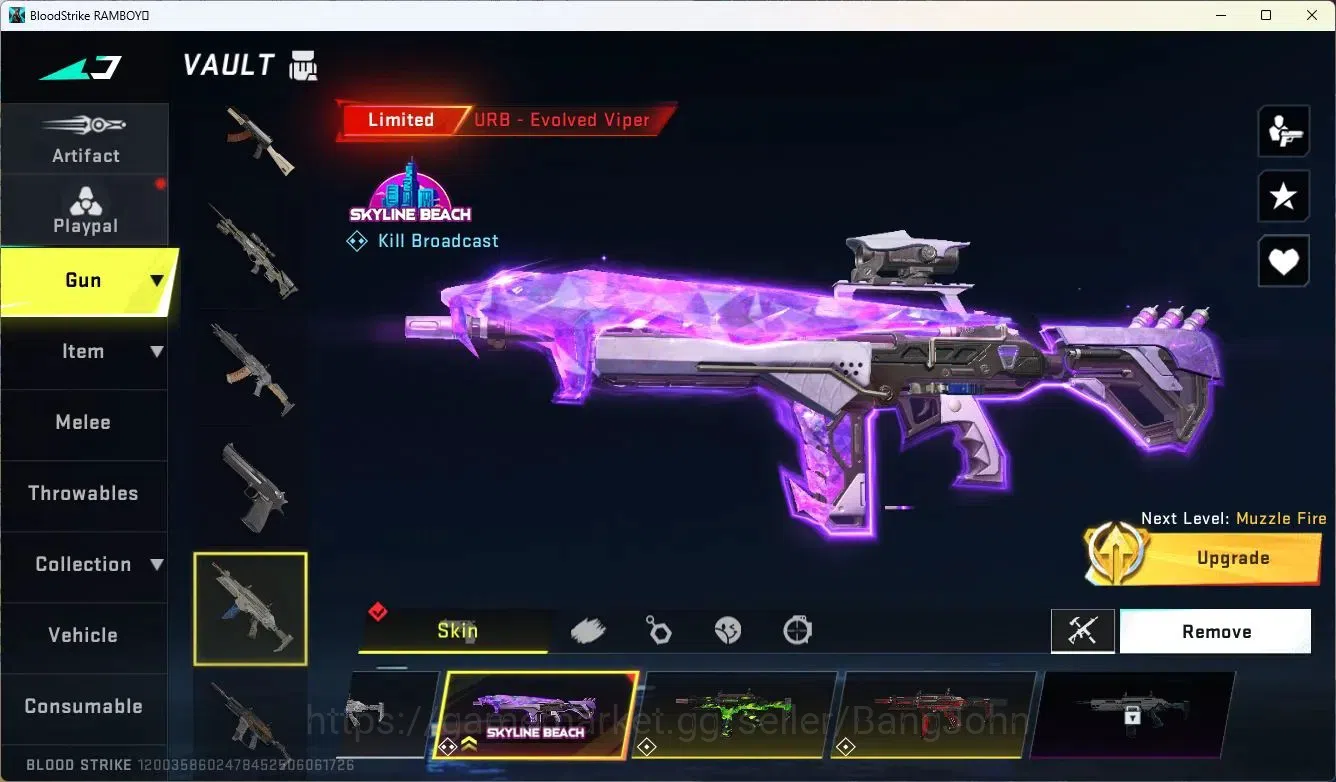 Blood Strike Accounts ASIA | ETERNAL: Desert Eagle-Scorpius|4 7DS Gun |2 image 4