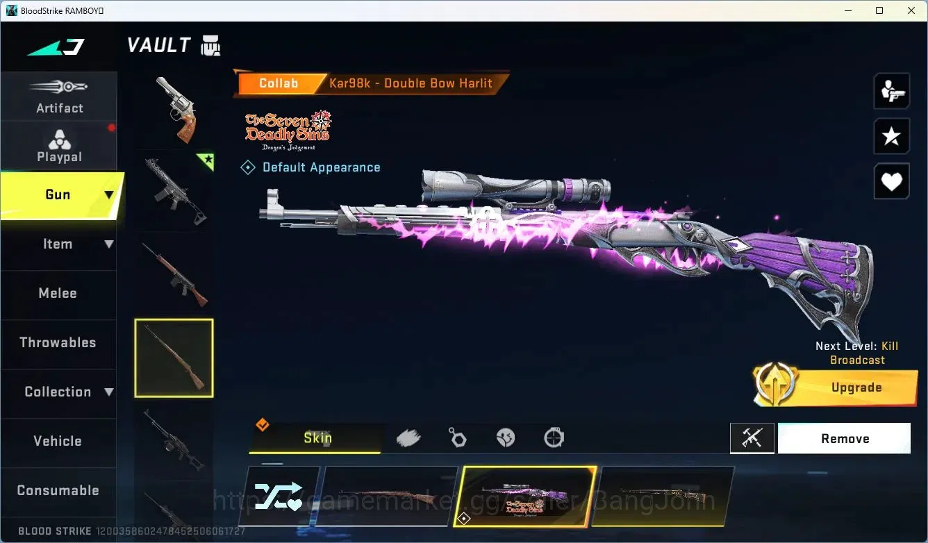 Blood Strike Accounts ASIA | ETERNAL: Desert Eagle-Scorpius|4 7DS Gun |2 image 8