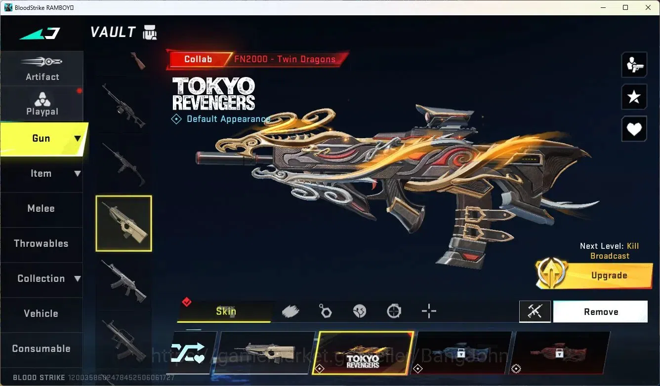 Blood Strike Accounts ASIA | ETERNAL: Desert Eagle-Scorpius|4 7DS Gun |2 image 9