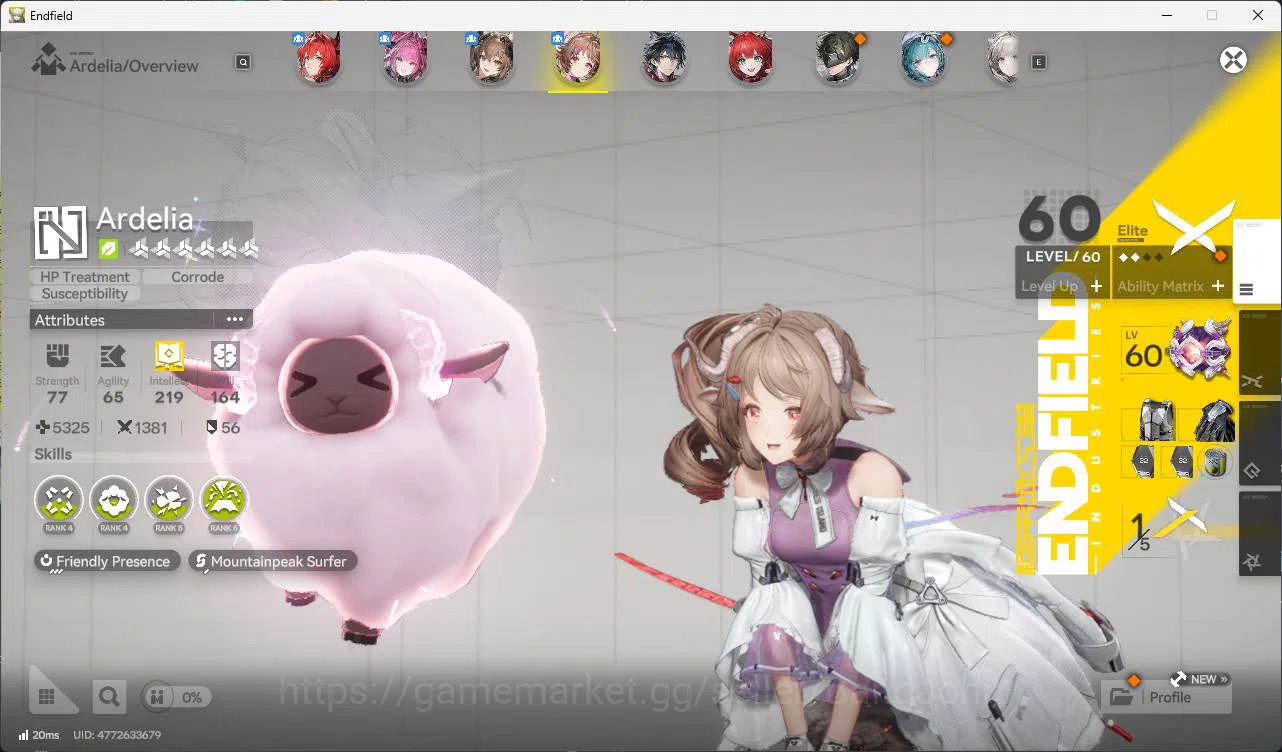 Arknights: Endfield Accounts ASIA | LVL 52 | laevatain, Yvonne, Gilberta, Ardel image 8