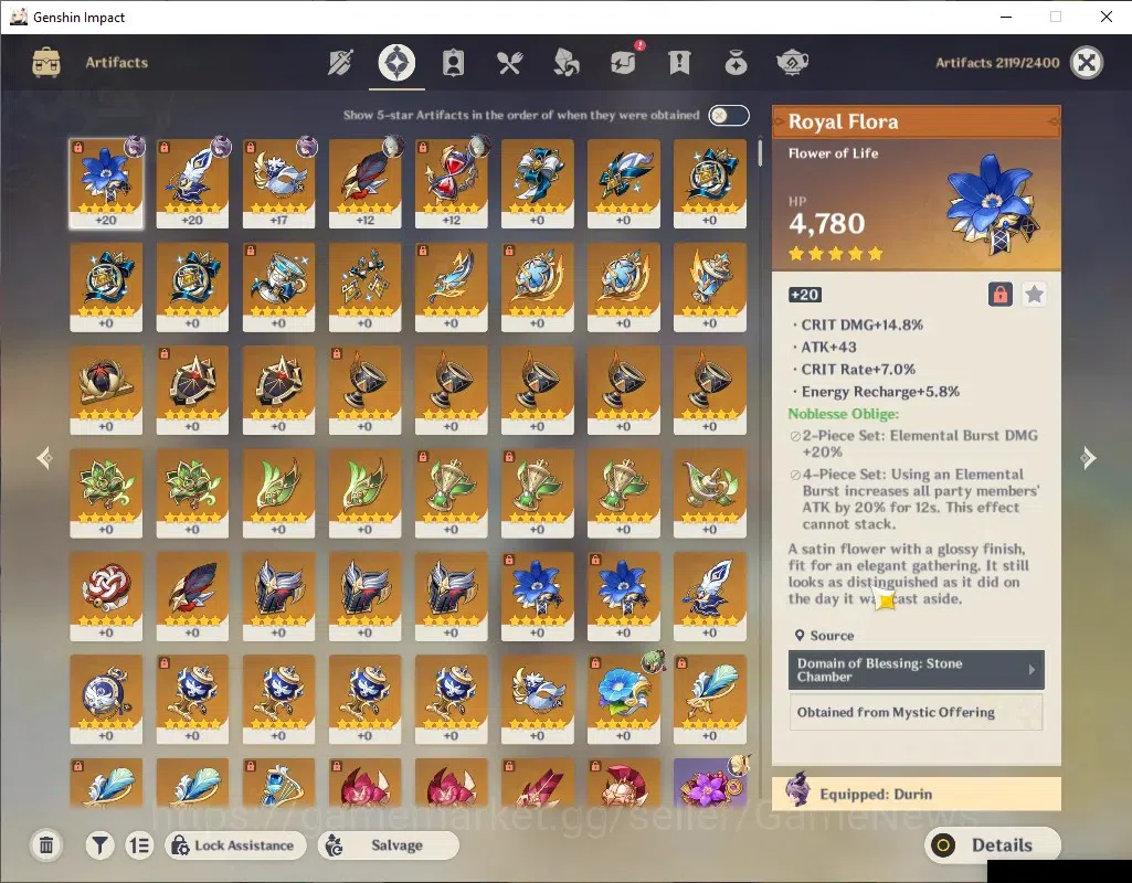 Genshin Impact Accounts ASIA| AR 45| BD Unset+Rate ON| 1 Limited + 1 (*5St image 4
