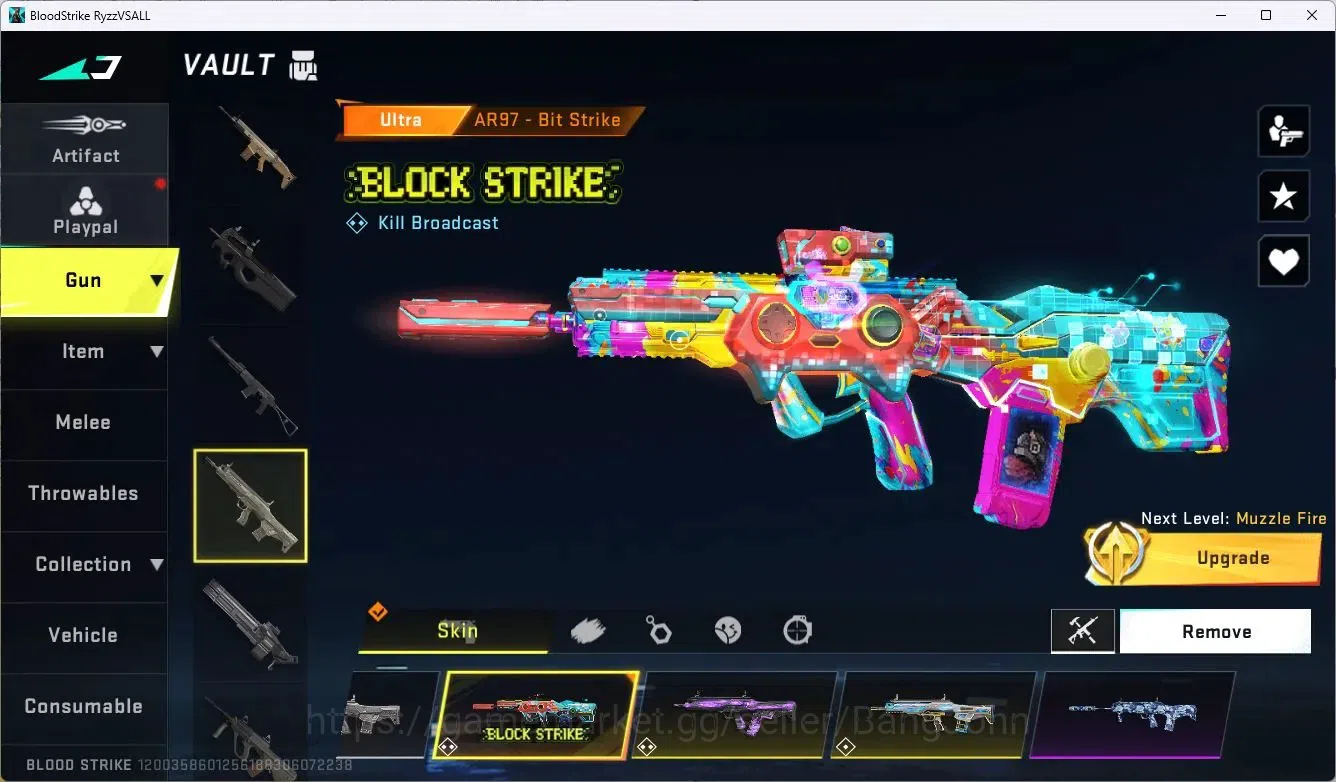 Blood Strike Accounts ASIA | 1 EVO: FAL-Evolved Draco|1 ETERNAL Uzi|2 AO image 10