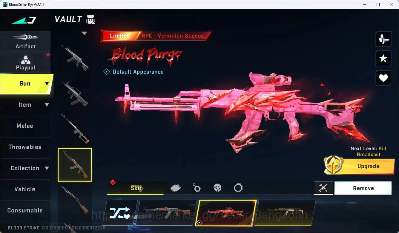 Blood Strike Accounts ASIA | 1 EVO: FAL-Evolved Draco|1 ETERNAL Uzi|2 AO image 14