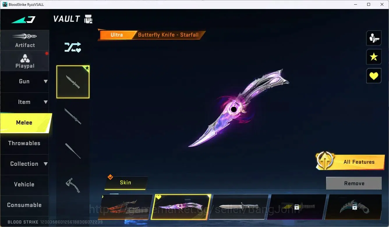 Blood Strike Accounts ASIA | 1 EVO: FAL-Evolved Draco|1 ETERNAL Uzi|2 AO image 15