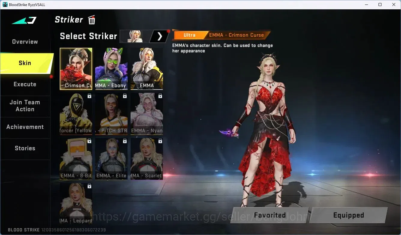Blood Strike Accounts ASIA | 1 EVO: FAL-Evolved Draco|1 ETERNAL Uzi|2 AO image 16