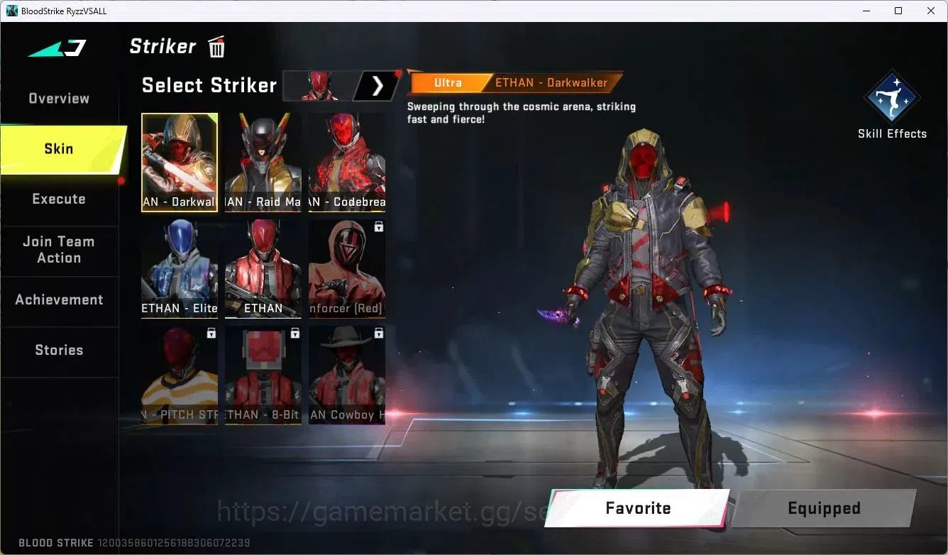 Blood Strike Accounts ASIA | 1 EVO: FAL-Evolved Draco|1 ETERNAL Uzi|2 AO image 17