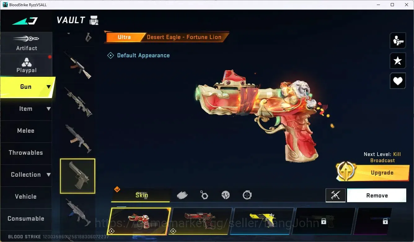 Blood Strike Accounts ASIA | 1 EVO: FAL-Evolved Draco|1 ETERNAL Uzi|2 AO image 7