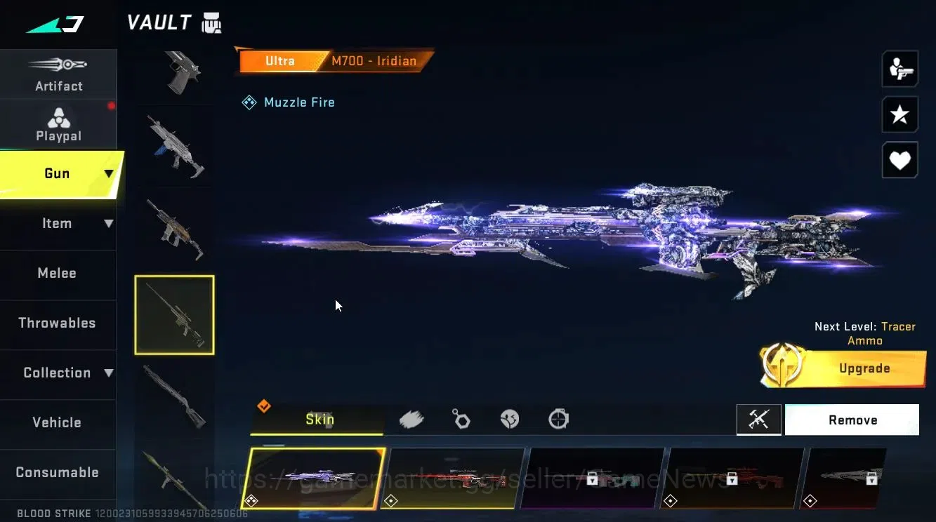 Blood Strike Accounts ASIA|ULTRA [M700-Iridian]|Legendary [M700-Blood Ve image 5