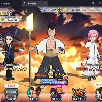 Bleach: Brave Souls Accounts Starter Global |42M BP+10K Orb|Fresh Story|Ichigo DT,Yumichika TM,Ulquiorra TH,Aizen