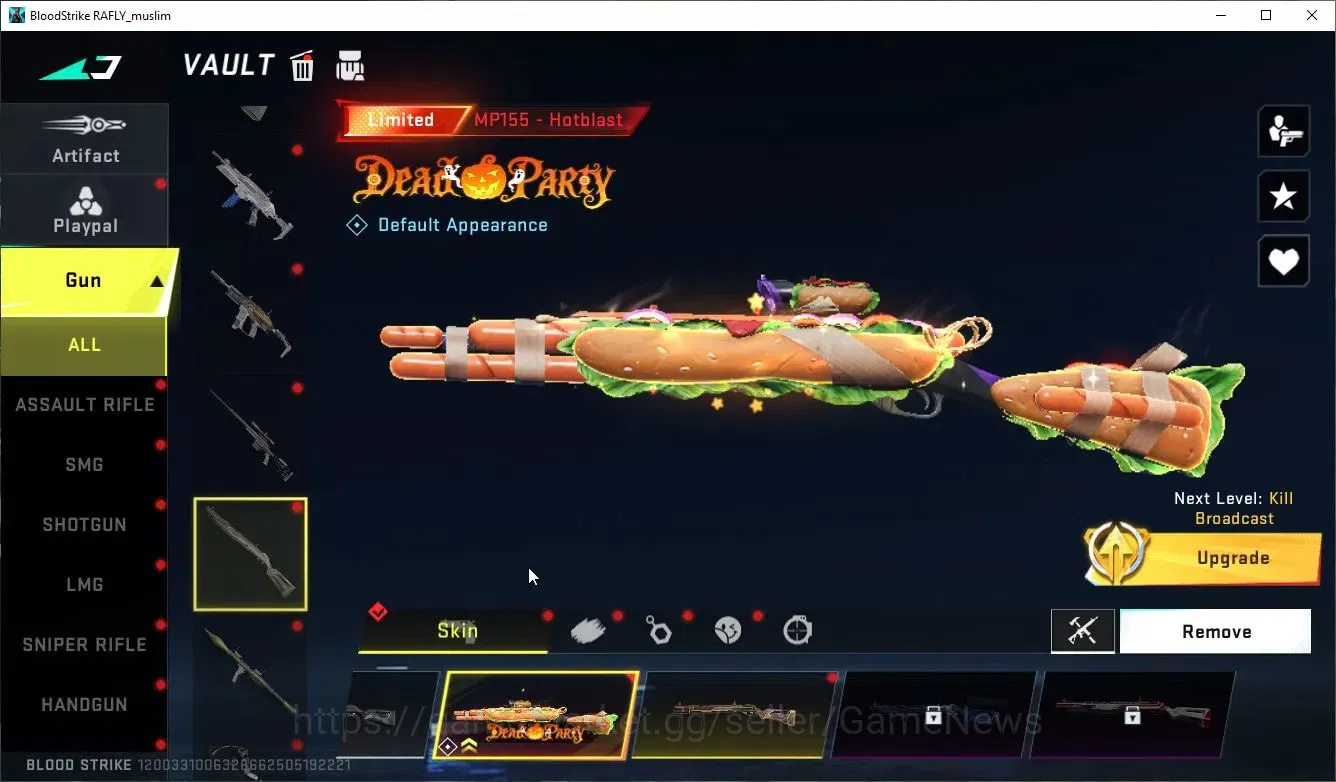 Blood Strike Accounts ASIA|MELEE Talon Knife-Scythe+12 ULTRA[HANK-Tricky image 10
