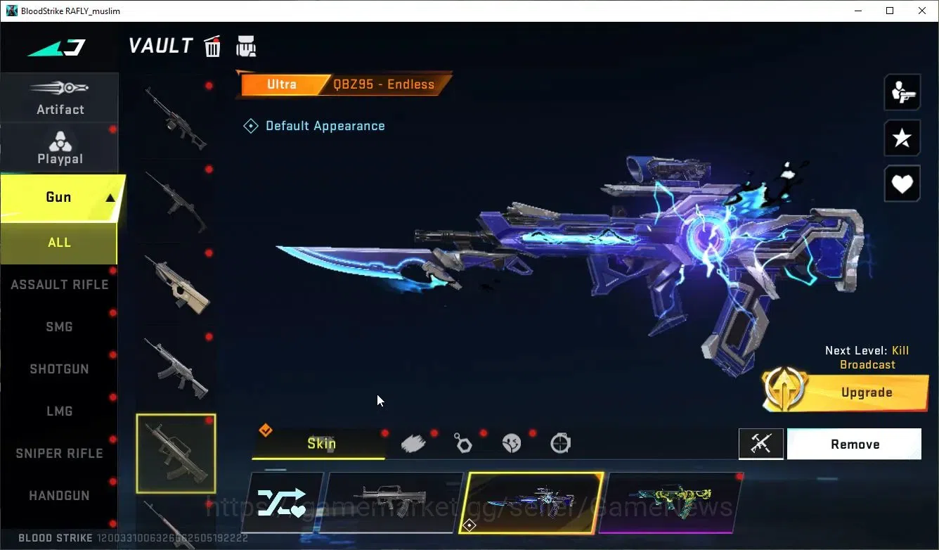 Blood Strike Accounts ASIA|MELEE Talon Knife-Scythe+12 ULTRA[HANK-Tricky image 15