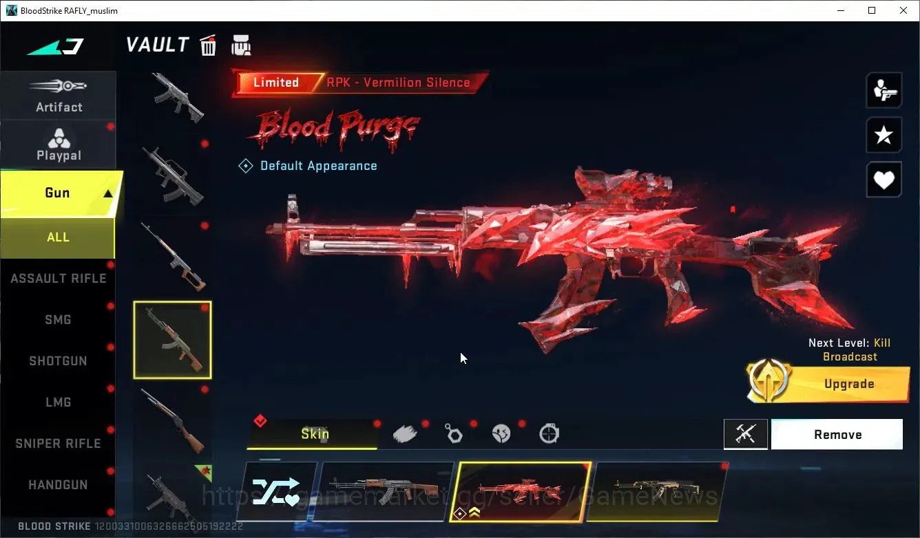 Blood Strike Accounts ASIA|MELEE Talon Knife-Scythe+12 ULTRA[HANK-Tricky image 16