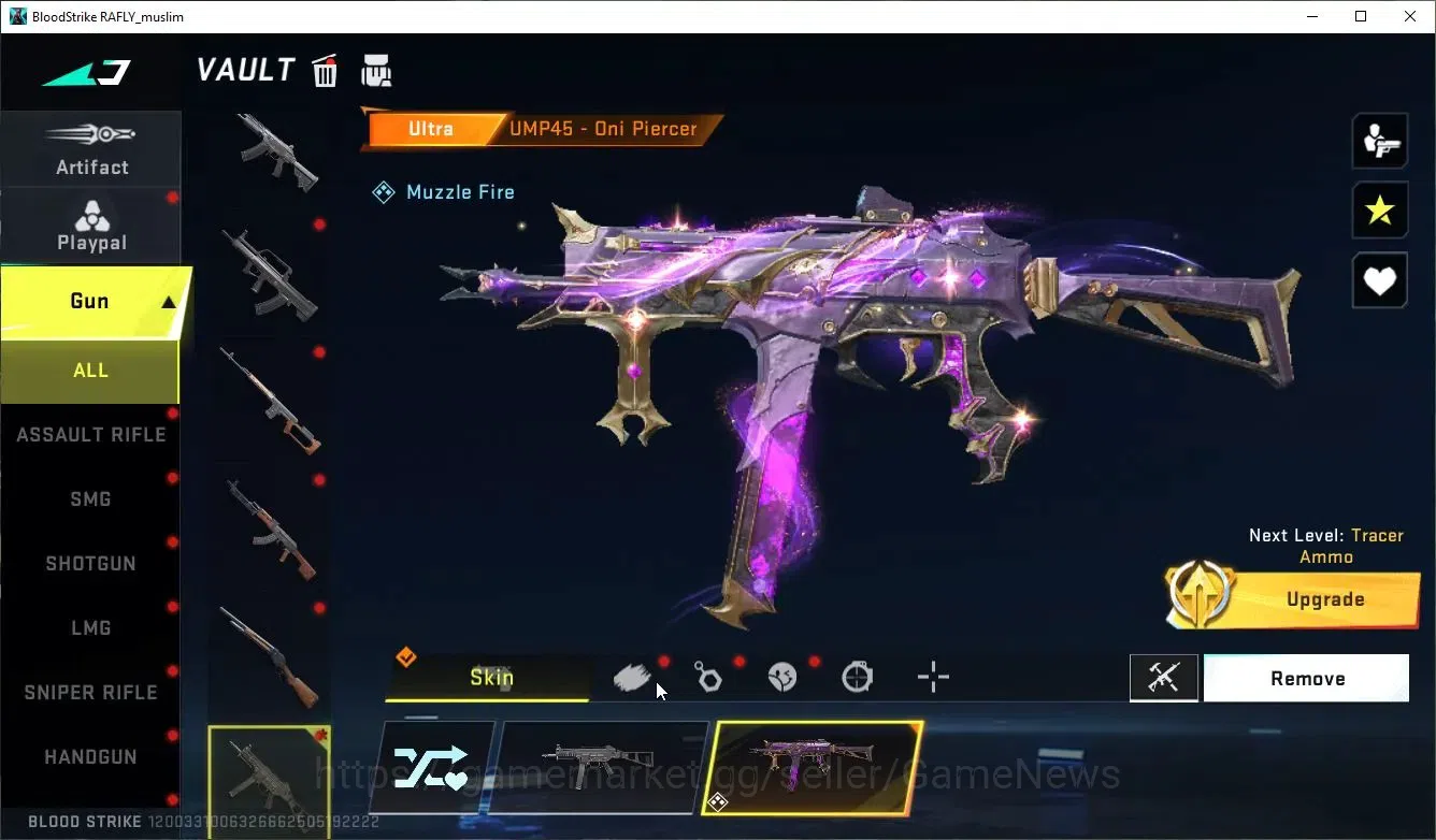Blood Strike Accounts ASIA|MELEE Talon Knife-Scythe+12 ULTRA[HANK-Tricky image 17