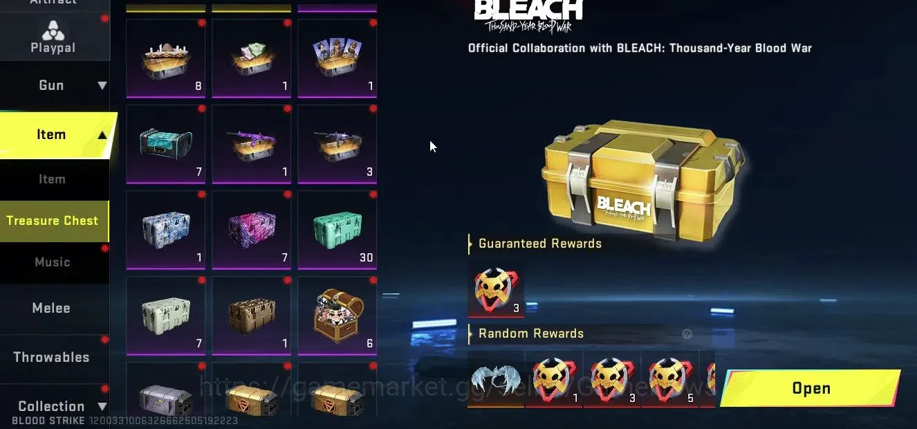 Blood Strike Accounts ASIA|MELEE Talon Knife-Scythe+12 ULTRA[HANK-Tricky image 20