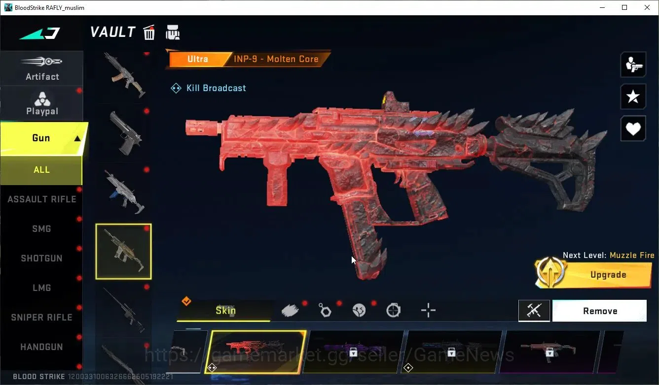 Blood Strike Accounts ASIA|MELEE Talon Knife-Scythe+12 ULTRA[HANK-Tricky image 9