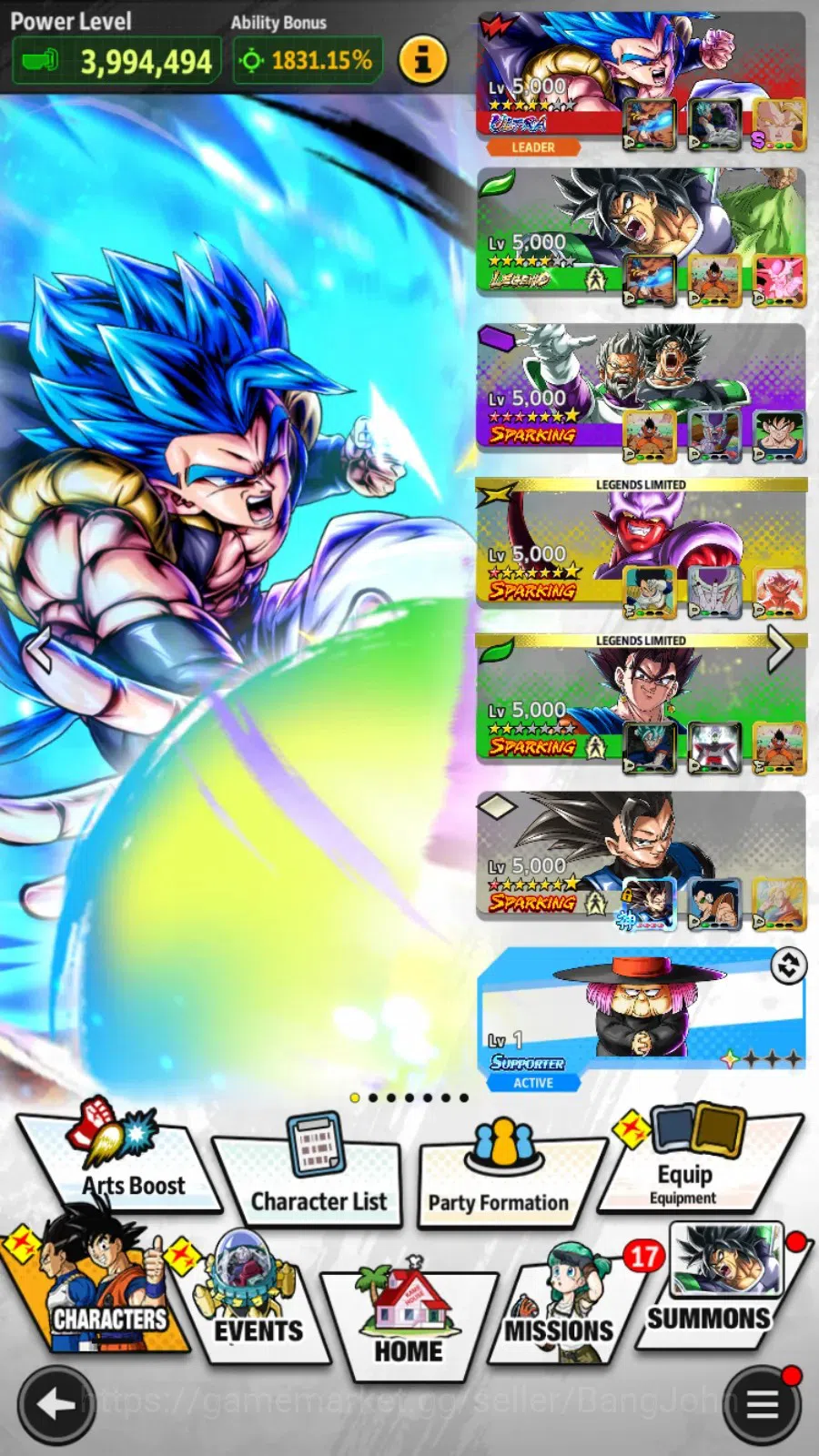 Dragon Ball Legends Accounts Android/IOS|Lvl 149|13M Total Power|356 CC|2 LR|2 image 12
