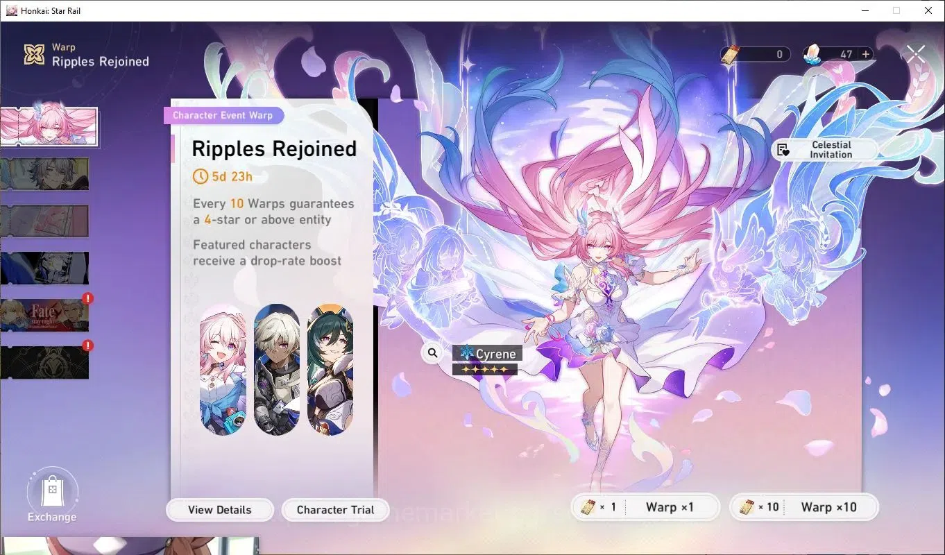 Honkai Star Rail Accounts Mid Game America|AL90|11x L80 Characters Firefly, Acheron, Sparkle, Ruan Mei, Huohuo, Seele|12x *5 18