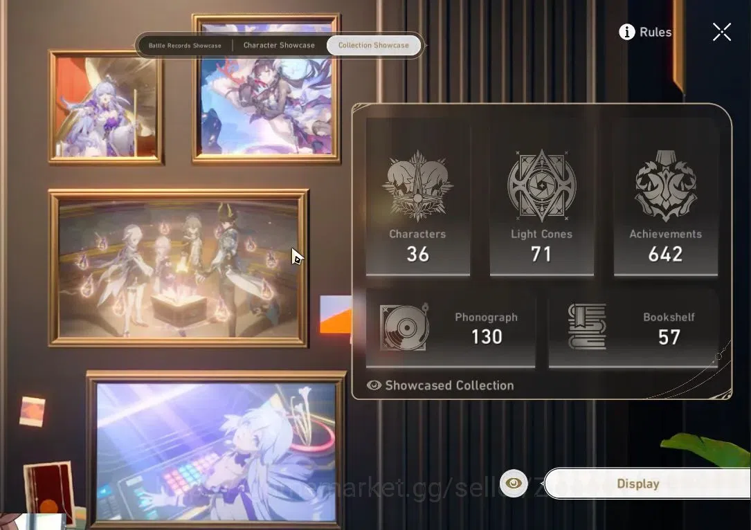 Honkai Star Rail Accounts Mid Game America|AL90|11x L80 Characters Firefly, Acheron, Sparkle, Ruan Mei, Huohuo, Seele|12x *5 19
