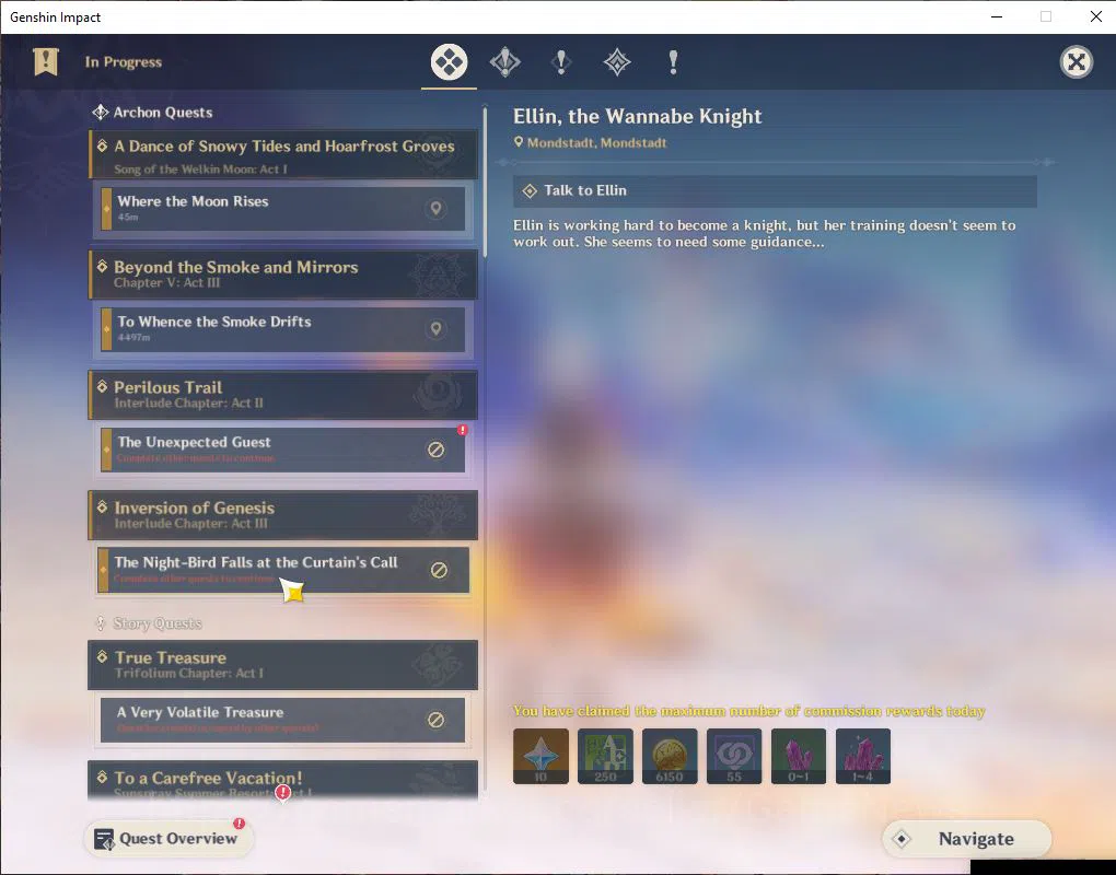 Genshin Impact Accounts ASIA|AR 55|4 Limit+3(*5WeP)|Clorinde+Sign,Skirk,Ra image 10