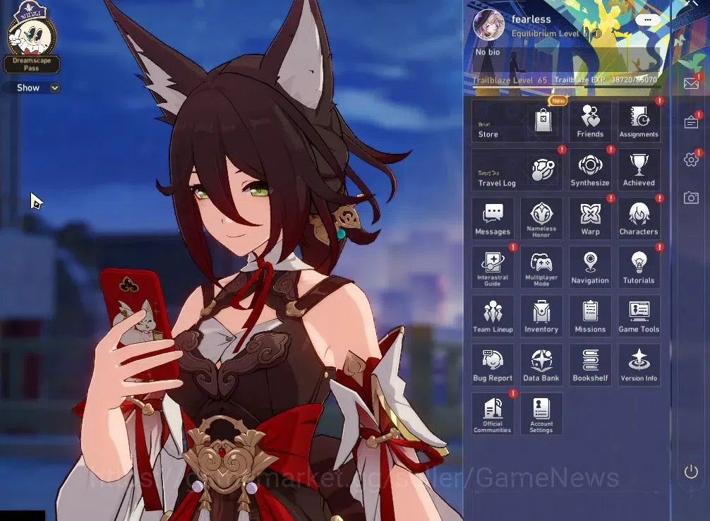 Honkai Star Rail Accounts Asia|TL 65|HyperCarry Team|10 Limited|SaberE1+Sign image 1