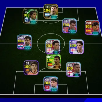 eFootball Accounts High-End Collective 3174 | Epic Aguero 104 • Epic Raul 104 • SHOWTIME  SQUAD [ sorlot 103, Messi