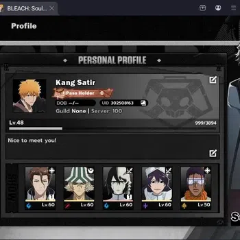 BLEACH: Soul Resonance Accounts Nuverse SEA|Lv.48|7 SSR 5