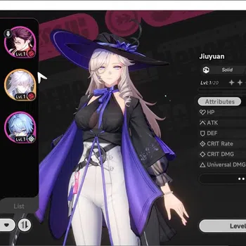 Neverness to Everness Accounts Global EU|HL 3| 3 SSR Jiuyuan, Sakiri, Baicang |Ti image 1