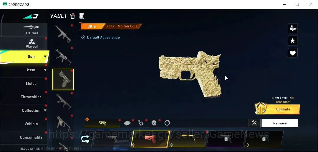 Blood Strike Accounts ASIA| Ultra Meele [Scythe]|Ultra [M4A1,Glock,INP-9 image 10