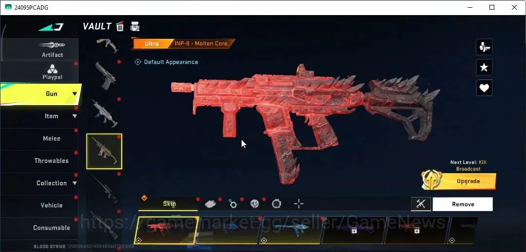 Blood Strike Accounts ASIA| Ultra Meele [Scythe]|Ultra [M4A1,Glock,INP-9 image 11